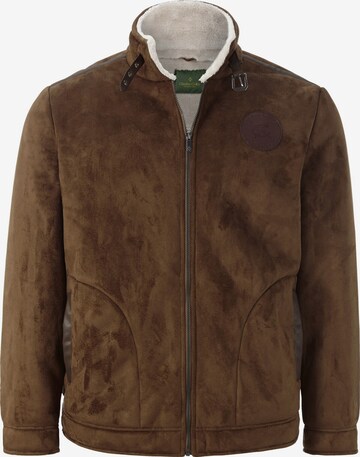 Charles Colby Between-Season Jacket 'Sir Sherwin' in Brown: front