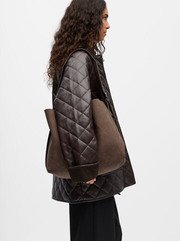 Borsa a spalla di OBJECT in marrone