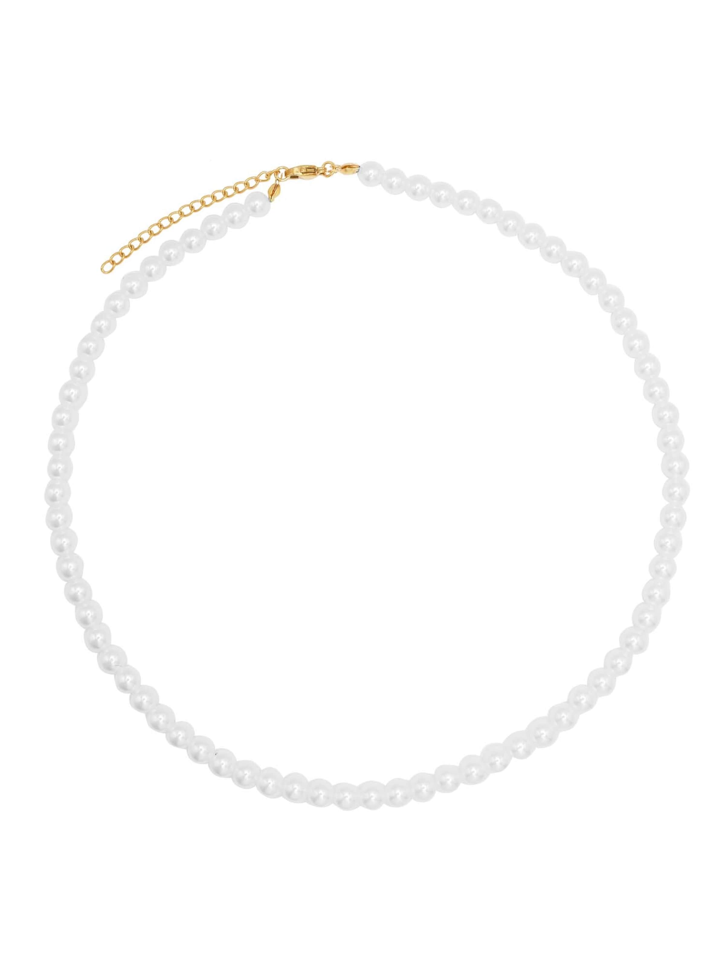 Heideman Kette 'Timon' in Weiß: Vorderseite