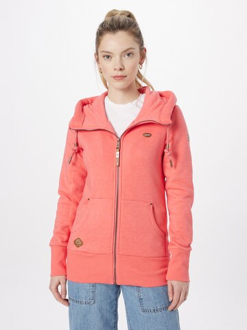 Ragwear Sweatjacke 'NESKA' in Rot: predná strana