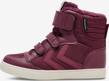 Hummel Snow Boots 'Stadil Super' in Purple: front