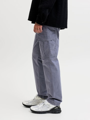 JACK & JONES Regular Cargo Pants 'JPSTKane Frank' in Grey