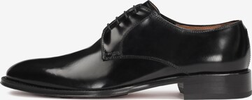 Kazar Lace-Up Shoes in Black: front