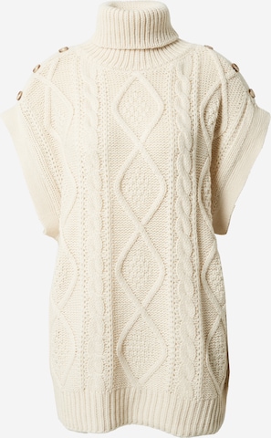 ICHI Sweater 'ADISON' in Beige: front