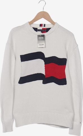 TOMMY HILFIGER Pullover M in Weiß: Vorderseite