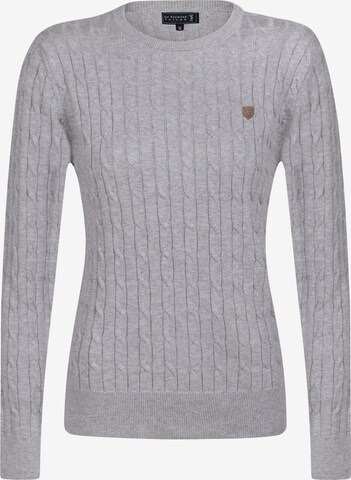 Sir Raymond Tailor Sweater 'Authen' in Grey: front