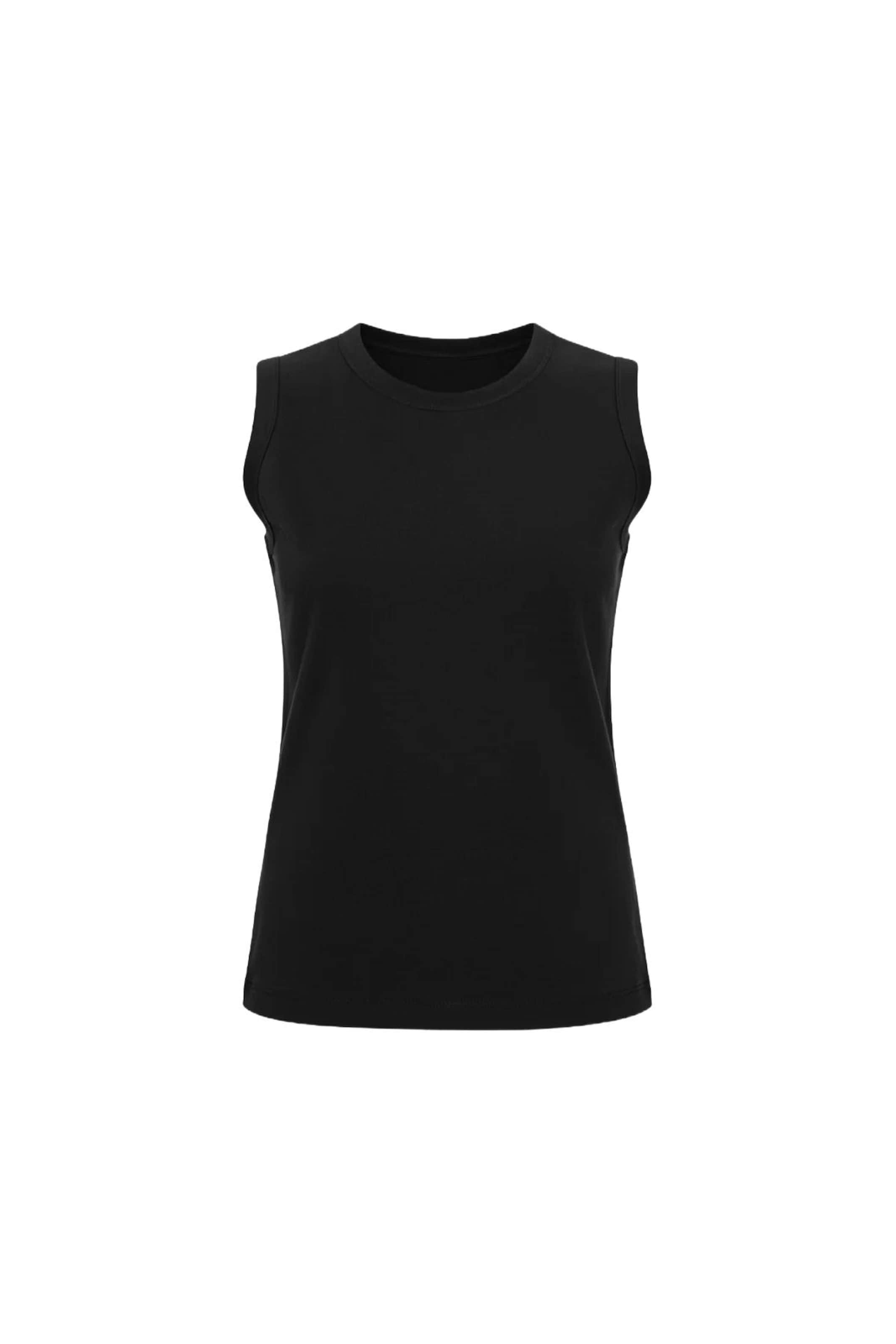 No Matter What Top in Zwart: voorkant