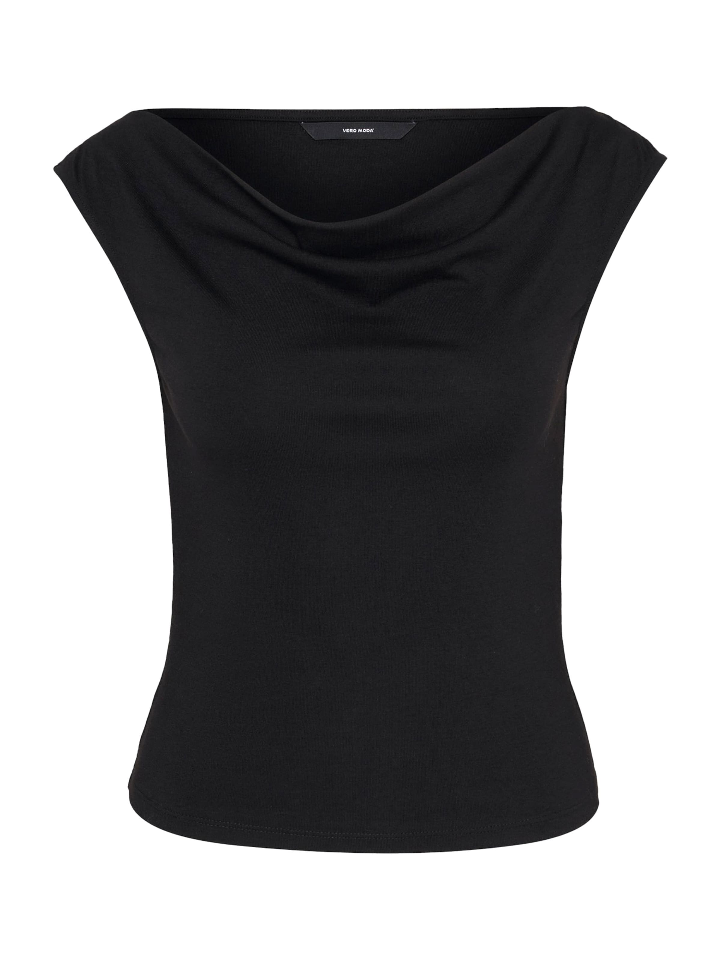 Vero Moda Petite Shirt in Black: front