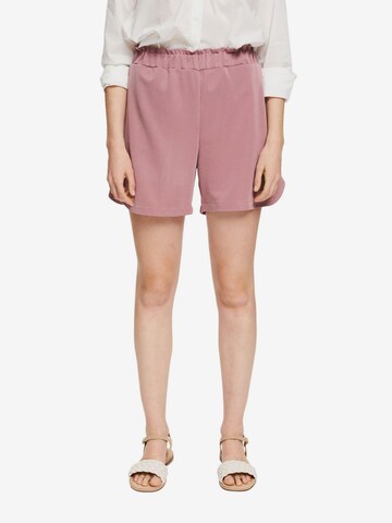 ESPRIT Regular Pants in Pink: front