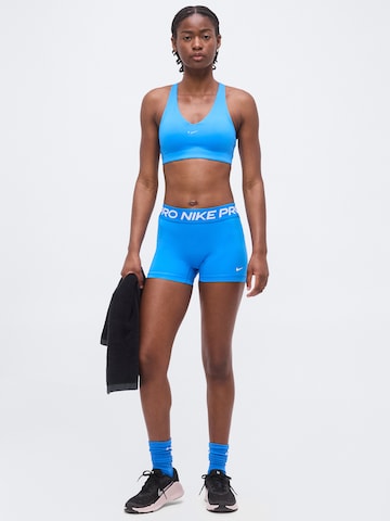 NIKE Skinny Sports trousers 'Pro 365' in Blue