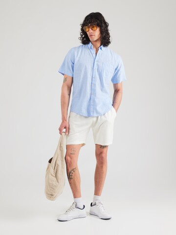 Jack's Comfort fit Button Up Shirt in Blue