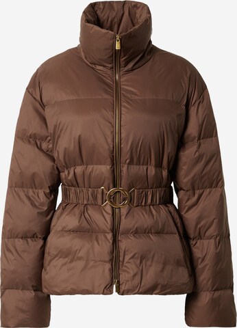 PINKO Between-Season Jacket in Brown: front