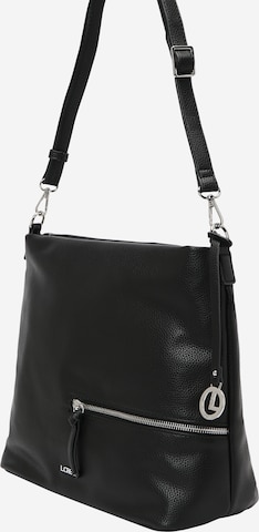 L.CREDI Shoulder Bag 'Klare' in Black: front