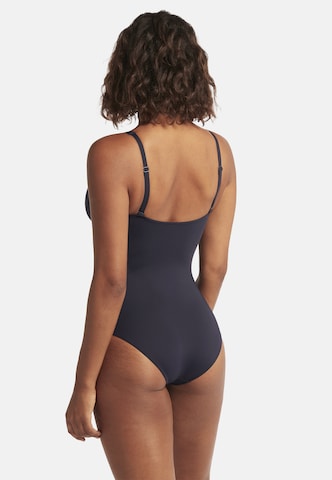 SEA LEVEL Triangel Badeanzug 'Essentials Edit' in Blau