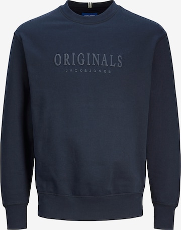 JACK & JONES Majica 'JWHFREDERIKSBERG' | modra barva: sprednja stran