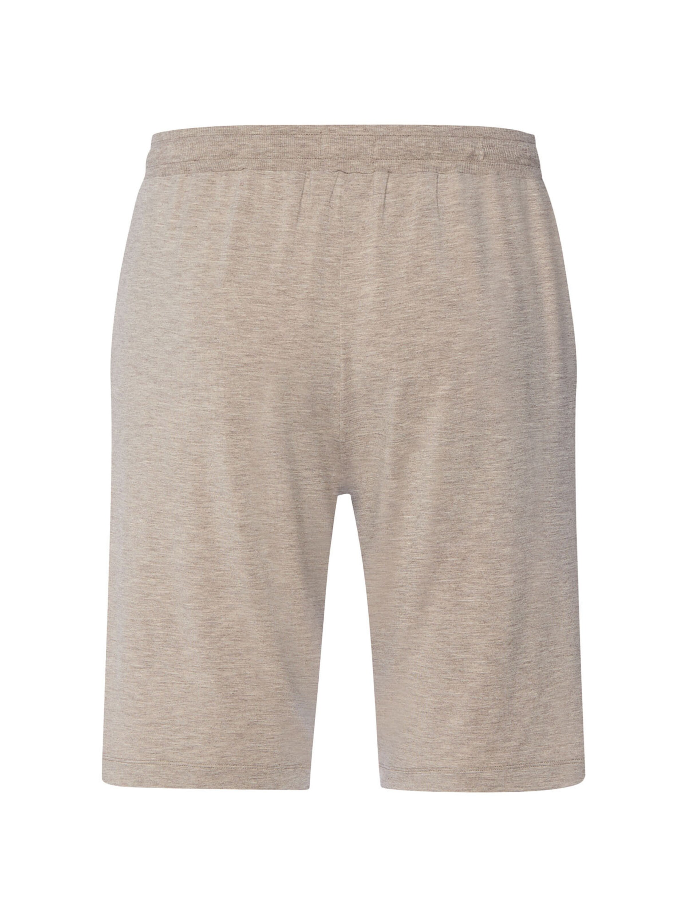 Hanro Pyjamashorts ' Casuals ' in Beige