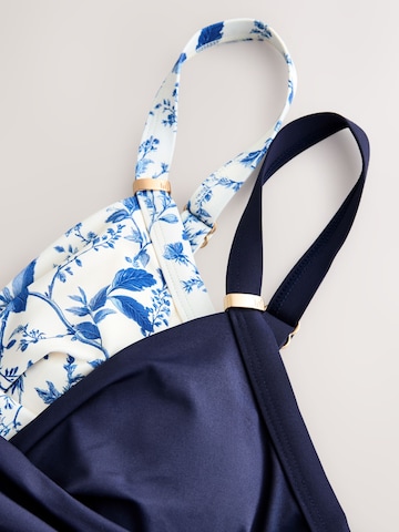 Next Bralette Shaping swimsuit in Blue