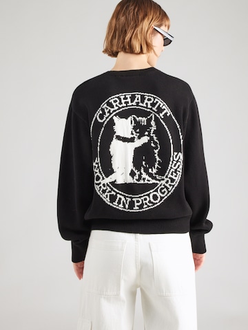 Pull-over 'Hugging Cats' Carhartt WIP en noir : devant