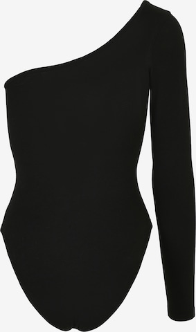 Urban Classics Shirt Bodysuit in Black