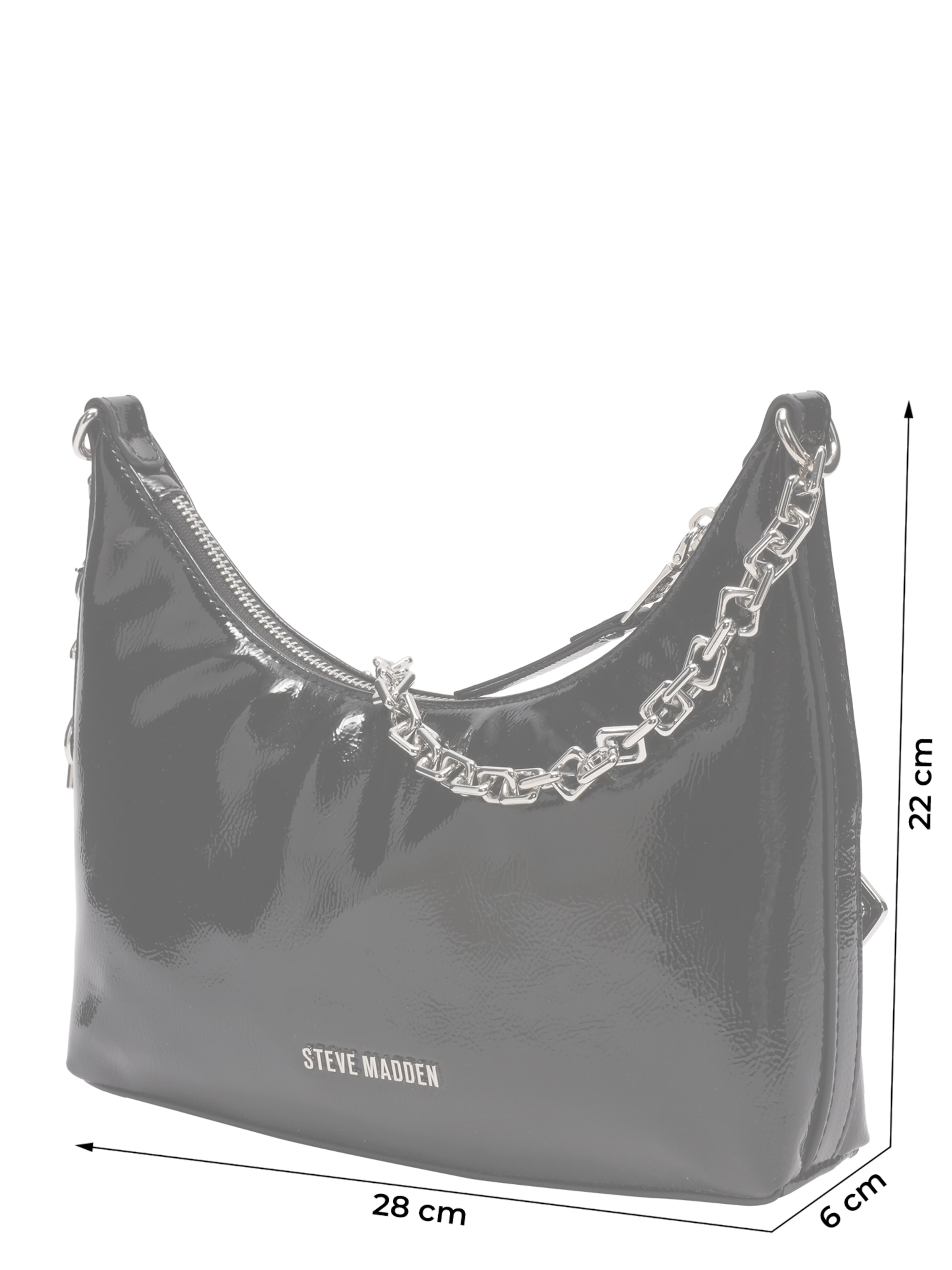 STEVE MADDEN Τσάντα ώμου 'BGRAYA' σε μαύρο