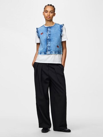 PIECES Weste 'PCPalma' in Blau