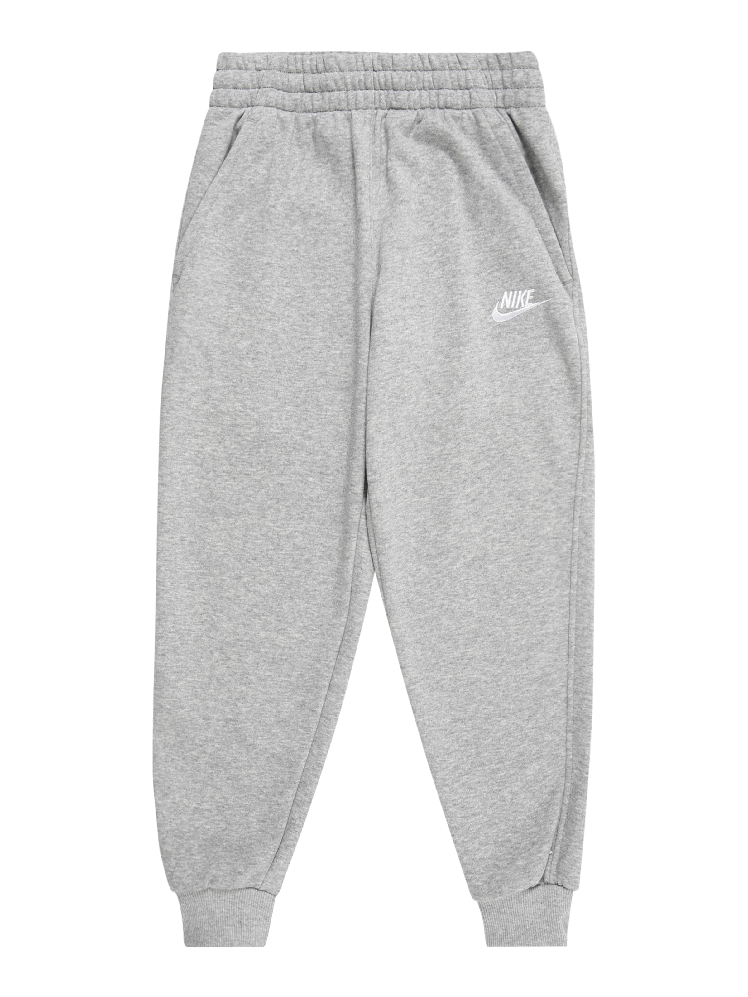 Nike Sportswear Tapered Trousers 'CLUB' in Grey: front