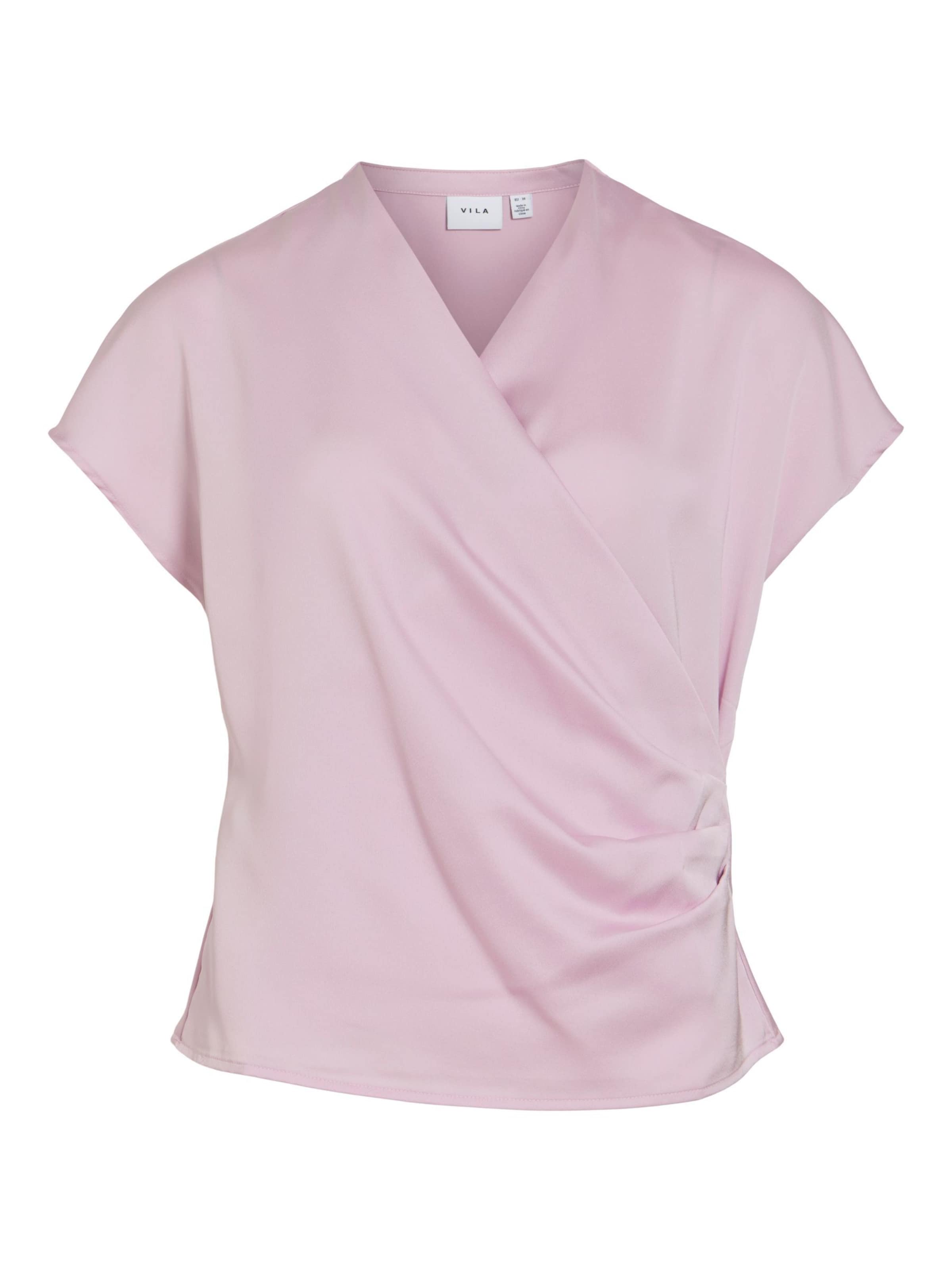 VILA Bluse 'VIElette' i pink: forside