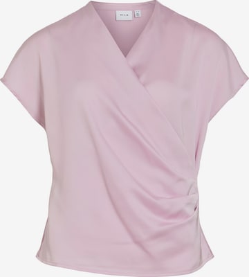 VILA Bluse 'VIElette' i pink: forside