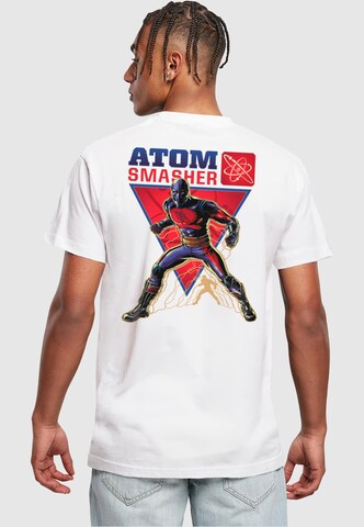 Maglietta 'Black Adam - Atom Smasher' di Merchcode in bianco: frontale