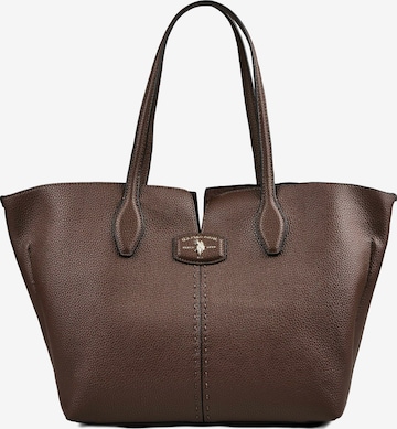 U.S. POLO ASSN. Handtasche 'CHESTNUT' in Braun: Vorderseite