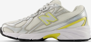 Baskets '740 Lace' new balance en gris : devant