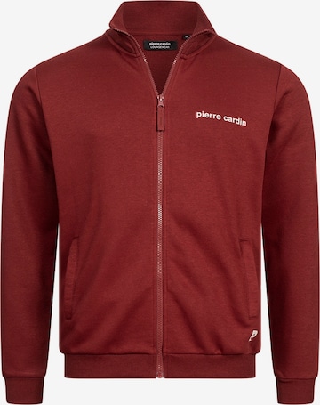 PIERRE CARDIN Sweatvest in Rood: voorkant
