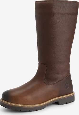 Travelin Boots 'Forde' i brun: forside