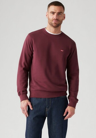LEVI'S ® Regular fit Sweatshirt 'Original HM' in Red: front