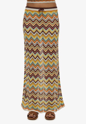 Superdry Rok in Gemengde kleuren: voorkant