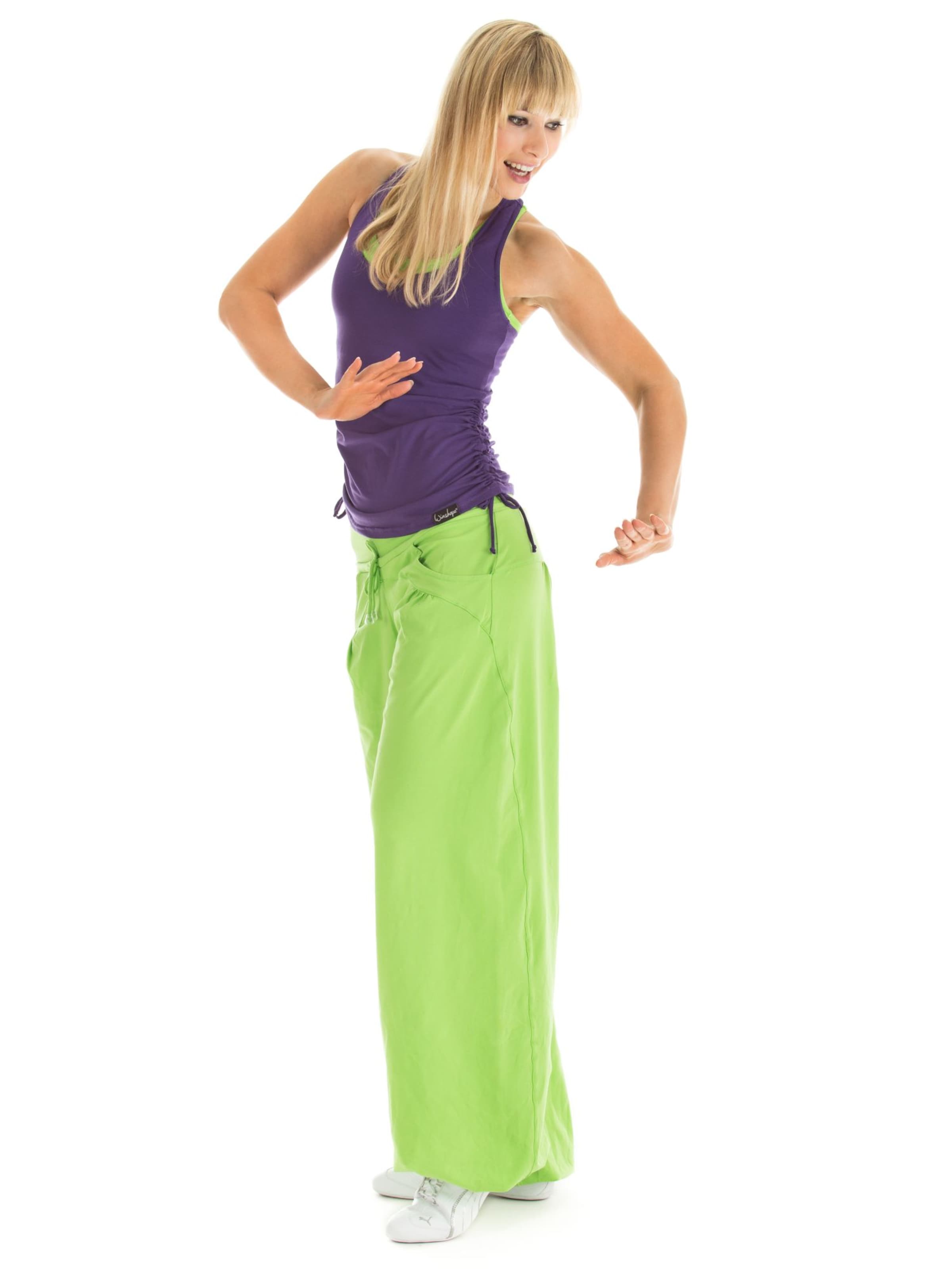 WinshapeLoosefit Sportske hlače 'WTE3' - zelena boja