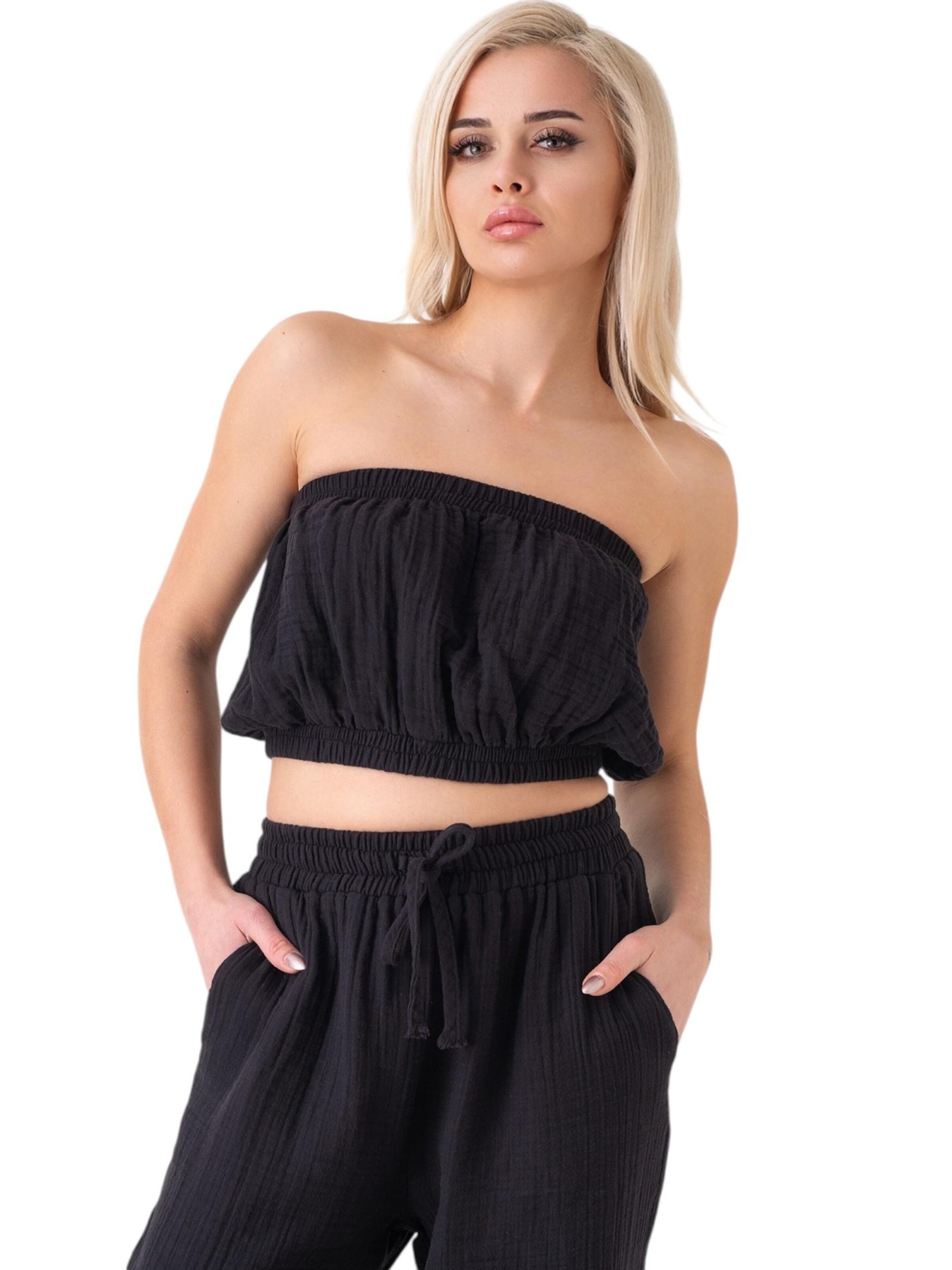 WENOR - Top 'IRIA' en negro