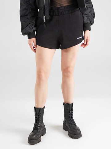 Loosefit Pantalon 'Wiluna' Pegador en noir : devant