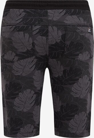 WE Fashion Slimfit Shorts in Schwarz