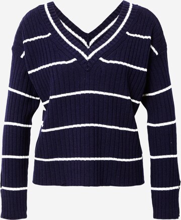 UNITED COLORS OF BENETTON Sweater in Blue: front