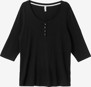melns SHEEGO T-Krekls: no priekšpuses