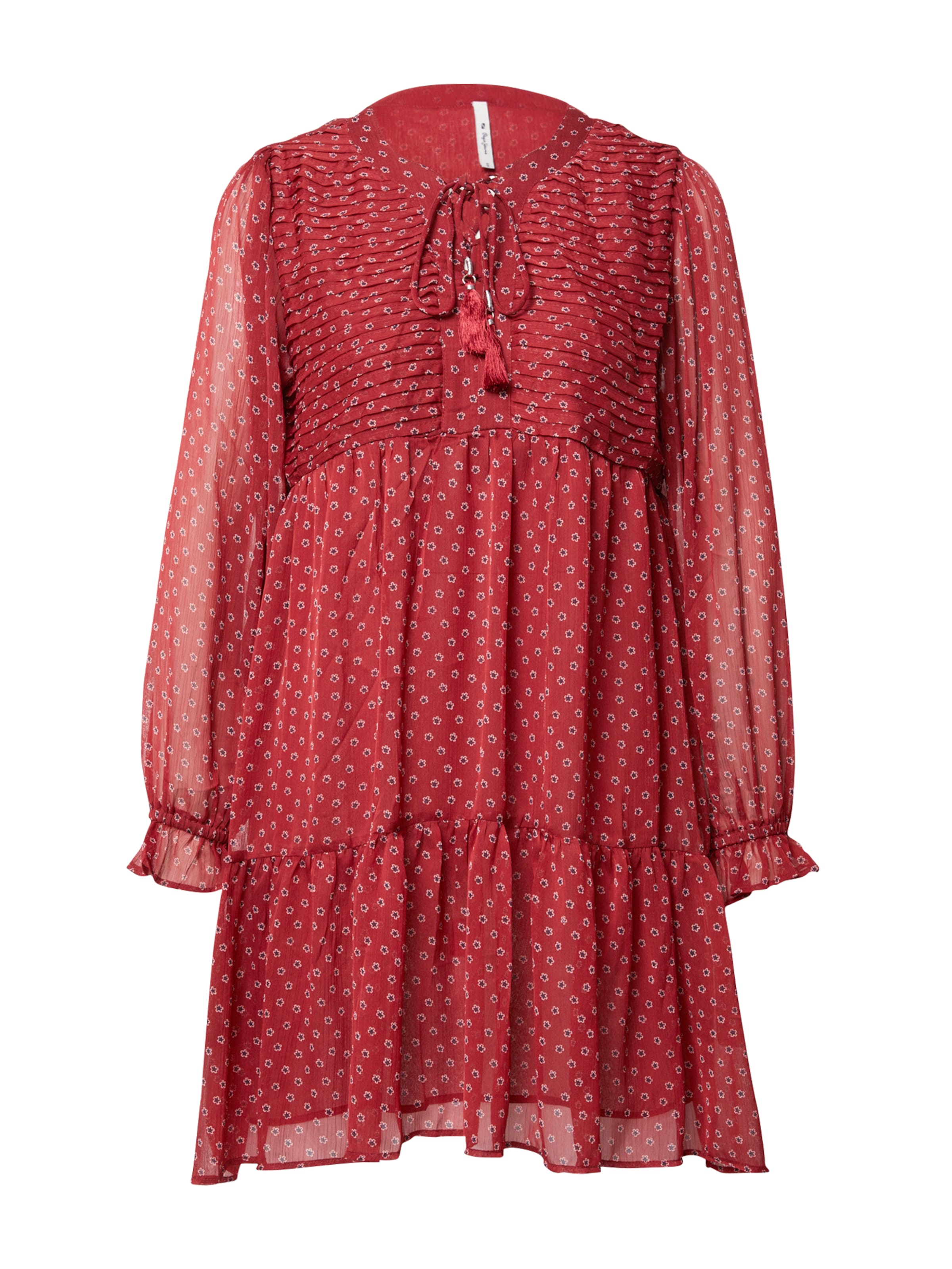 Pepe Jeans Φόρεμα 'Eleonora' σε κόκκινο: μπροστά