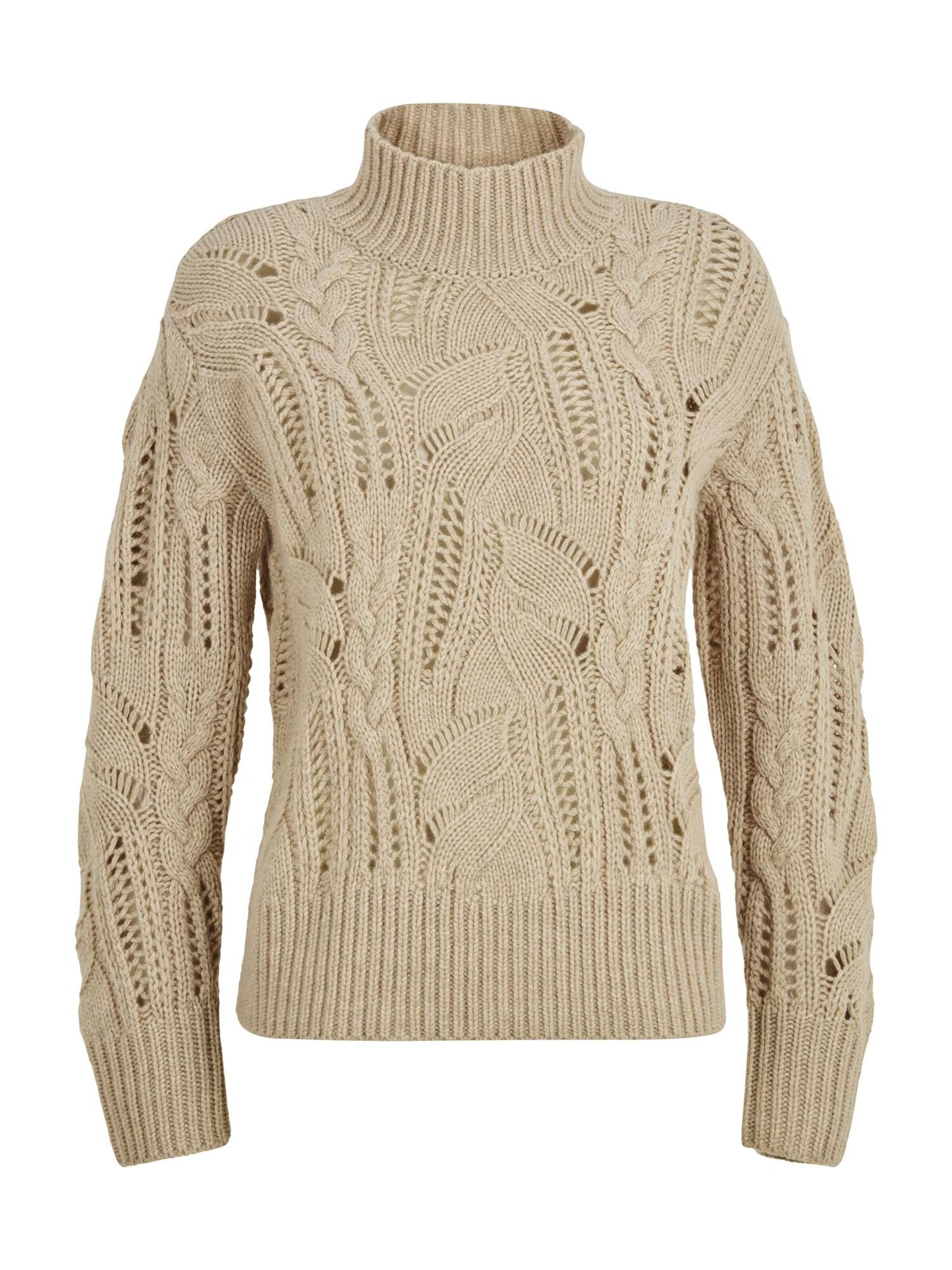 Pull-over MADELEINE en beige : devant
