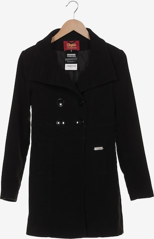 Buffalo London Mantel XXS in Schwarz: Vorderseite