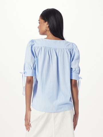 Peppercorn Bluse in Blau