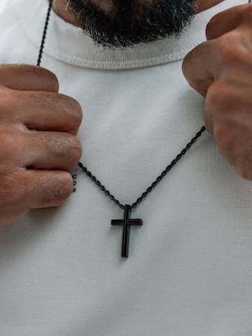 SERASAR Łańcuszek 'Divine' w kolorze czarny