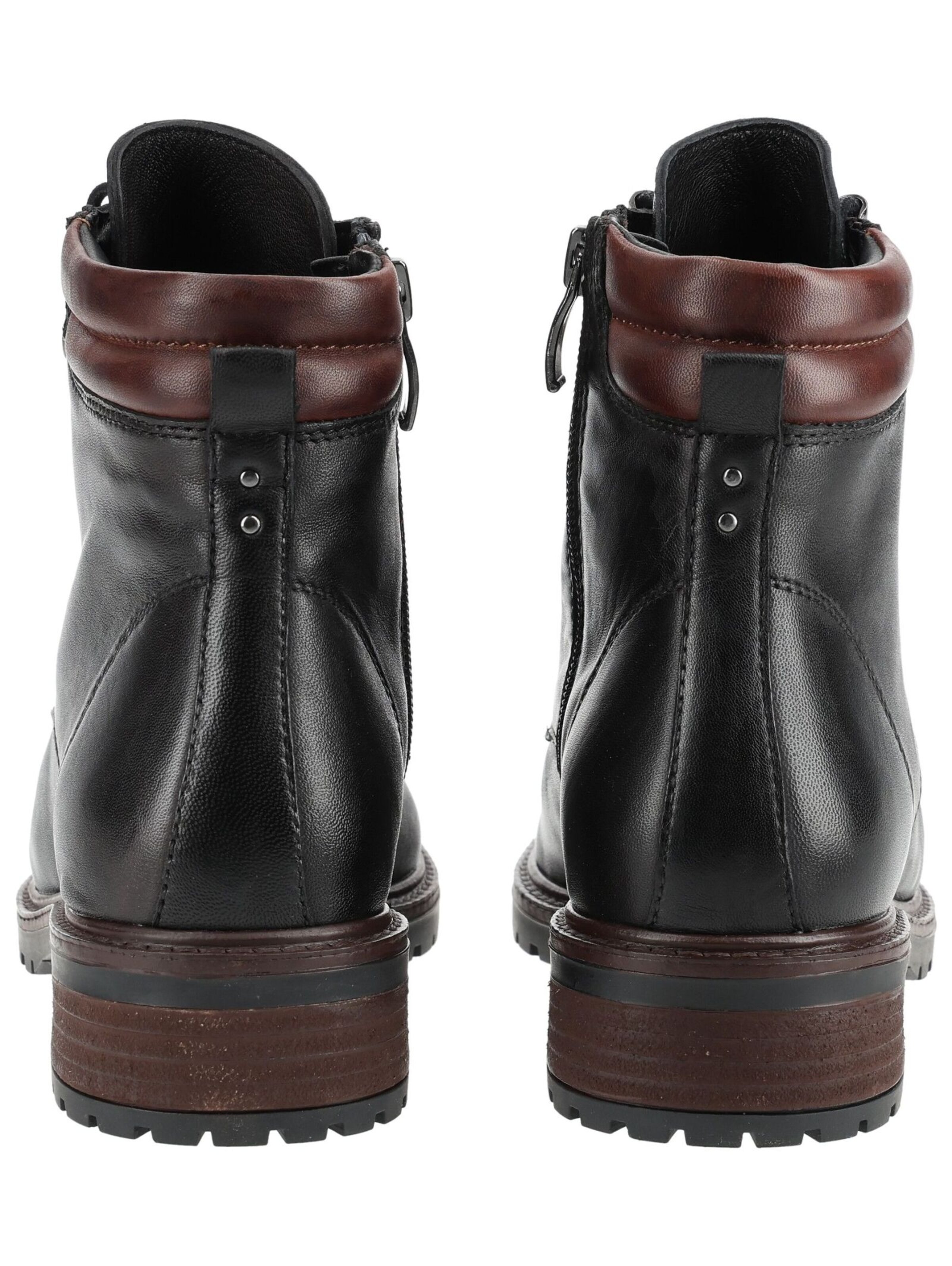 Stivaletto stringato di B.Z. MODA by EVERYBODY in nero