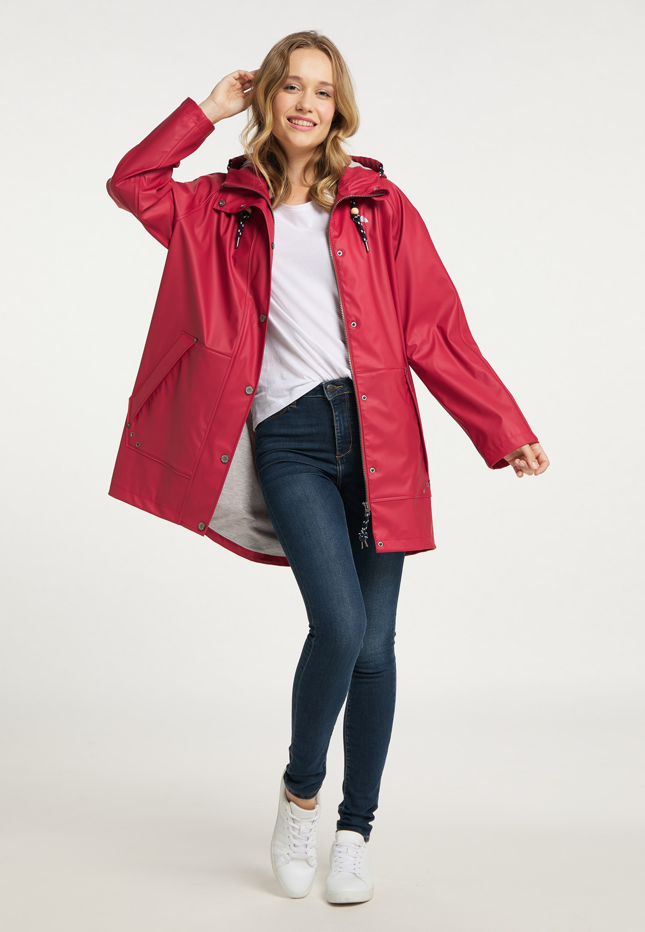 barbour dalgetty jacket red