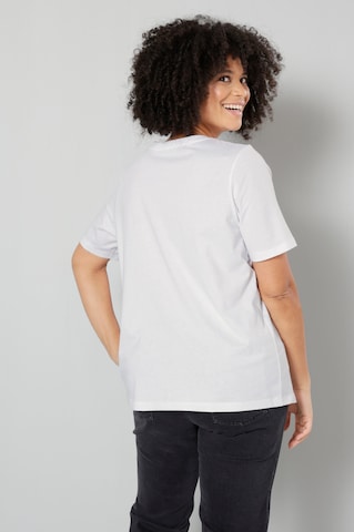 Sara Lindholm Shirt in Weiß