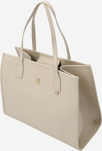 TOMMY HILFIGER Ostoskassi värissä beige